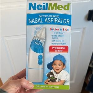 Blue Nasal Aspirator for Kids